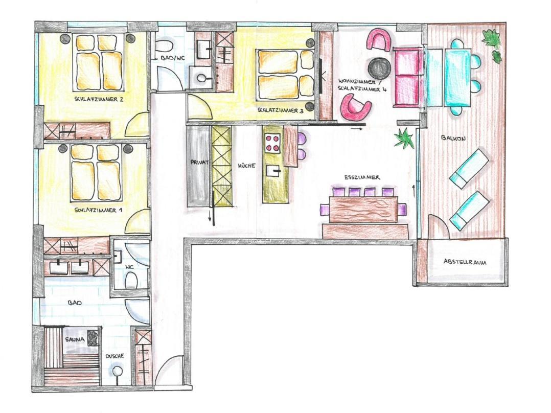 Verwall Apartment Arlberg - Mit Sauna, Balkon Und Skiraum Wald am Arlberg Esterno foto